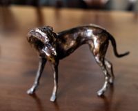 75_JanePhillips_Bronzes_StandingGreyhound_Lurchers
